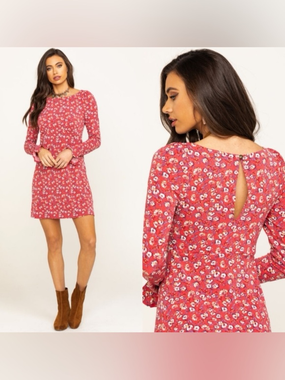Free People Say Hello Mini Dress